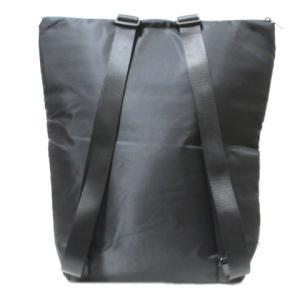 Calvin Klein 2WAY ナイロン バッグ トートバッグ リュックサック ロゴプリント 黒 ブラック GY19 X