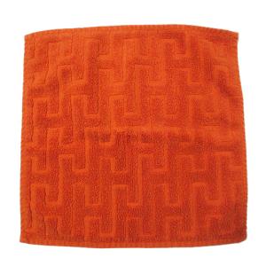 ハンドタオル ハンカチ カレタオル ラビリンス オレンジ レディース GY19 X
