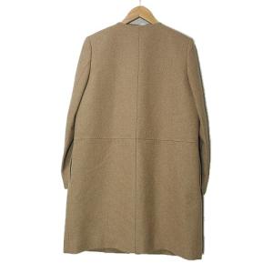 STUNNING LURE ノーカラー コート 中綿 ウール 2 M相当 ベージュ GY19 X