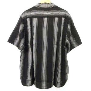 WACKO MARIA 23SS STRIPED OPEN COLLAR SHIRT オープンカラー シャツ レーヨン