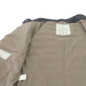 BRUNELLO CUCINELLI ダウンベスト ナイロン スナップボタン カジュアル M ネイビー GY09