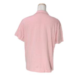 Christian Dior SPORTS 90s ヴィンテージ ポロシャツ 半袖 オープンカラー ワンポイント M ピンク GY09 X