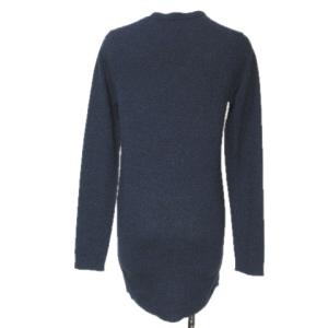 Theory カシミヤ カーディガン ニット 長袖 S 紺 ネイビー U90 X