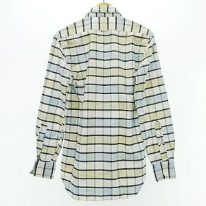 THOM BROWNE 美品 ボタンダウン オックスフォード シャツ 長袖 チェック カジュアル トップス 2 マルチカラー GY09