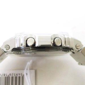 CASIO G-SHOCK GMW-B5000D-1JF 腕時計 Bluetooth 搭載 フルメタル シルバーカラー U90