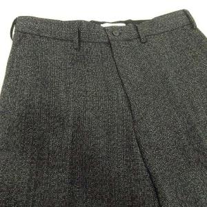 marka 美品 21SS ARK別注 ハイ カウントメランジェ トラウザーズ パンツ STRAIGHT FIT M20F-09PT02C