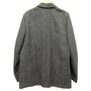marka 美品 21SS BLAZER ハイ カウントメランジェ ジャケット m20f-09JK01c ダブルボタン 2 黒 ブラック