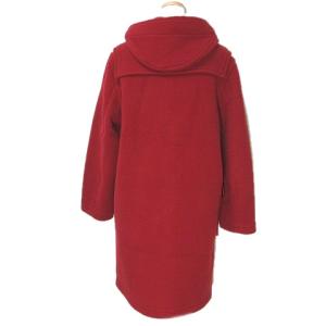 GLOVERALL ダッフルコート ロング ウール フーディー 日本サイズM相当 赤 レッド U90 X