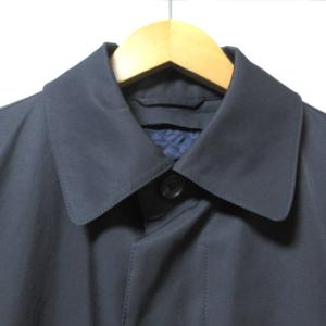 Brooks Brothers ステンカラーコート ライナー付き 中綿 ロング 黒 ブラック S U90 X