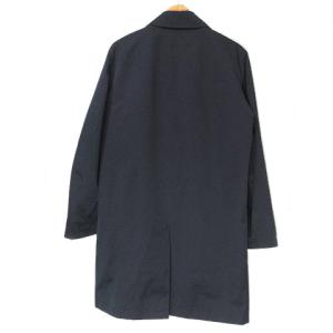 Brooks Brothers ステンカラーコート ライナー付き 中綿 ロング S 紺 ネイビー U90 X
