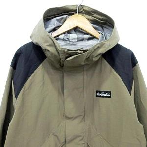 WILDTHINGS デナリライト ジャケット ナイロン マウンテンパーカー 防水 M 茶 ブラウン TAUPE 2TONE WT19001N U90