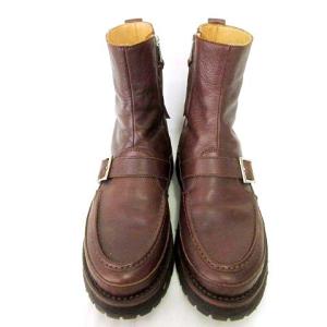 19SS HUNTER ZIPUP BOOTS レザー 41 ブラウン（2023/10/08買取