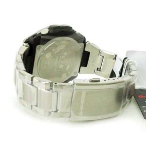 CASIO G-SHOCK 腕時計 GST-W110D-1A9JF G-STEEL フルメタル クロノグラフ シルバー
