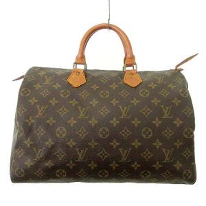 M41524 89年製 ヴィンテージ モノグラム スピーディー35 ボストンバッグ ブラウン