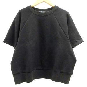 22SS スウェット シャツ Double Knit LT N SS Seam Sweatsh クロップド丈 カットソー ストレッチ