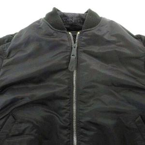 SOPHNET. 美品 マインデニム MA-1 ジャケット トリプルネーム フェイクレイヤード デニムベスト アウター ブルゾン Lサイズ 黒