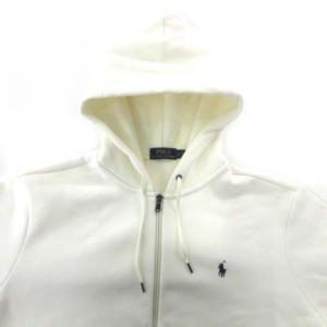 POLO RALPH LAUREN 美品 Bonded Fleece Lsfzhoodm1 近年 ジップ パーカー ジャケット 裏起毛 ロゴ 刺繍 ドローコード