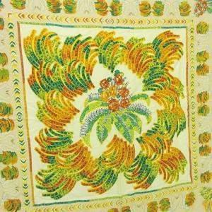 Cartier 美品 Must de Cartier スカーフ ビジュー柄 シルク 正方形 イタリア製 ベージュ GY09