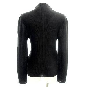 PLEATS PLEASE ISSEY MIYAKE 美品 長袖 カットソー モックネック トップス 3 M?L 無地 茶 ブラウン PP21-FK105 イッセイミヤケ GY09