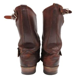 RED WING エンジニアブーツ 8272 プリント羽タグ PT91 8.5 茶