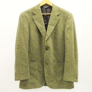 Brooks Brothers 美品 スーツ セットアップ ネップ ツイード ジャケット 3B段返り 総裏地 ビジネス カジュアル 約M?Lサイズ カーキ