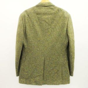 Brooks Brothers 美品 スーツ セットアップ ネップ ツイード ジャケット 3B段返り 総裏地 ビジネス カジュアル 約M?Lサイズ カーキ
