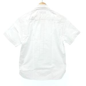 Brooks Brothers 美品 ボタンダウン シャツ 半袖 プルオーバー 胸元刺繍 ワンポイント Ｓ 無地 白 ホワイト U90 A1206