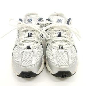 New Balance 530 スニーカー メッシュ ランニング シューズ 軽量 ジム スポーツ 24cm グレー系