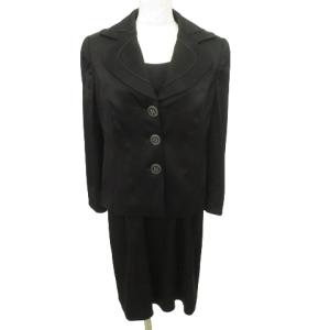 セットアップ フォーマル スーツ アンサンブル 42 ブラック