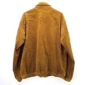 LACOSTE BEAMS 別注 美品 コーデュロイ ジャケット ジップ ストレッチ ブルゾン XL 茶 ブラウン GY09
