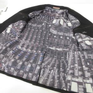 PAUL SMITH テーラードジャケット PP-SL-36645 総裏地 S 黒 ブラック U90