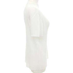 PLEATS PLEASE ISSEY MIYAKE 近年 カットソー 半袖 無地 3 白 ホワイト U90