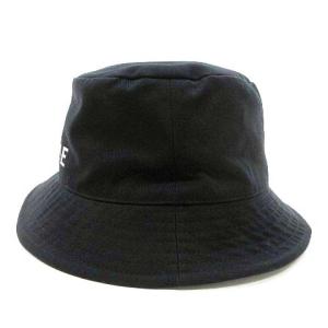 CELINE 22SS 2AU5B968P バケットハット ギャバジン ロゴ L ブラック