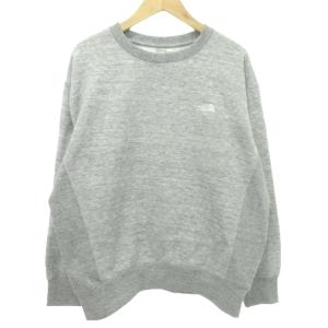 美品 NTW62133 トレーナー スウェット 厚手 Lサイズ グレー U90