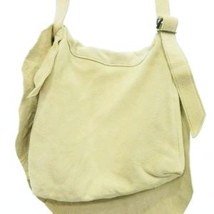 visvim FIL indigo camping trailer DEERSKIN SHOULDER BAG