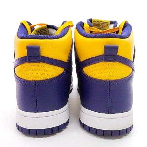 NIKE DD1399-500 DUNK HIGH RETRO LAKERS スニーカー 29cm イエロー