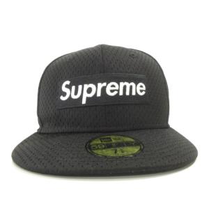 Supreme 18SS ボックスロゴ キャップ 帽子 ワッペン ブラック
