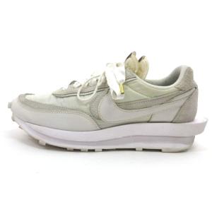 NIKE × sacai BV0073-101 LDV Waffle Triple White スニーカー