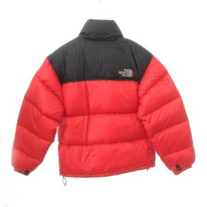 THE NORTH FACE 韓国モデル NUPTSE JACKET ヌプシ ダウン ジャケット ジャパンライセンス ロゴ ハイネック 厚手 90 約S?Mサイズ