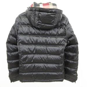 BURBERRY BLACK LABEL 51F62-662-09 クレストブリッジ ダウンジャケット ノバチェック  L ブラック