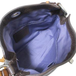 COACH 10131 ターンロック ハンドバッグ レザー 鞄 チャーム 茶 ブラウン DC4 X