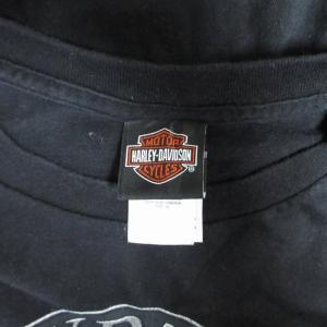 HARLEY DAVIDSON Tシャツ カットソー 半袖 USA 黒 ブラック XLサイズ 0621