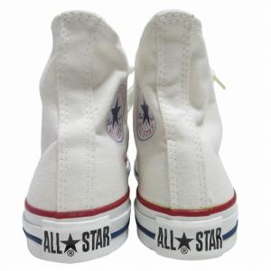 CONVERSE タグ付き ALL STAR HI オールスターハイ M7650 ハイカットスニーカー シューズ ロゴ ワンポイント 白 ホワイト
