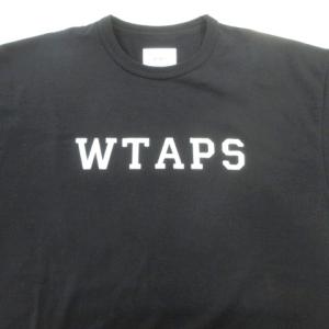 WTAPS 24SS Academy SS Cotton College カレッジ Tシャツ ブラック
