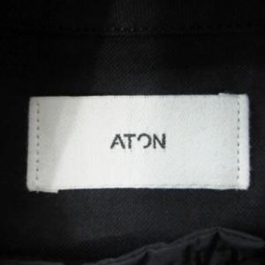ATON 23AW AIR VENTILE SHORT MODS COAT アウター 無地 06