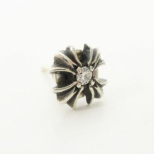 CHROME HEARTS プラス スタッド ピアス 925×14K with ダイヤモンド アクセサリー 宝石鑑別書