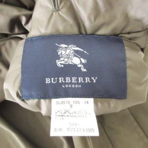BURBERRY LONDON スタンドカラー コート 中綿ライナー アウター BJB78-105-74 Mサイズ カーキ GY09