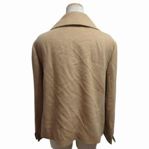 Leilian ロロピアーナ ジャケット コート キャメル 総裏地 13+ XL ベージュ GY09