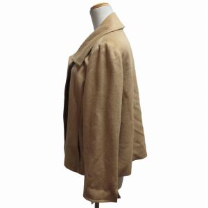 Leilian ロロピアーナ ジャケット コート キャメル 総裏地 13+ XL ベージュ GY09