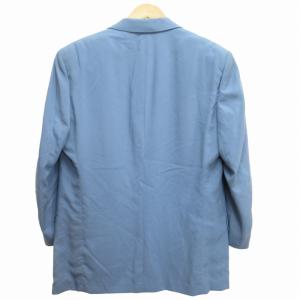 HERNO ヴィンテージ テーラードジャケット ブレザー シルク 2B 50 L 水色
